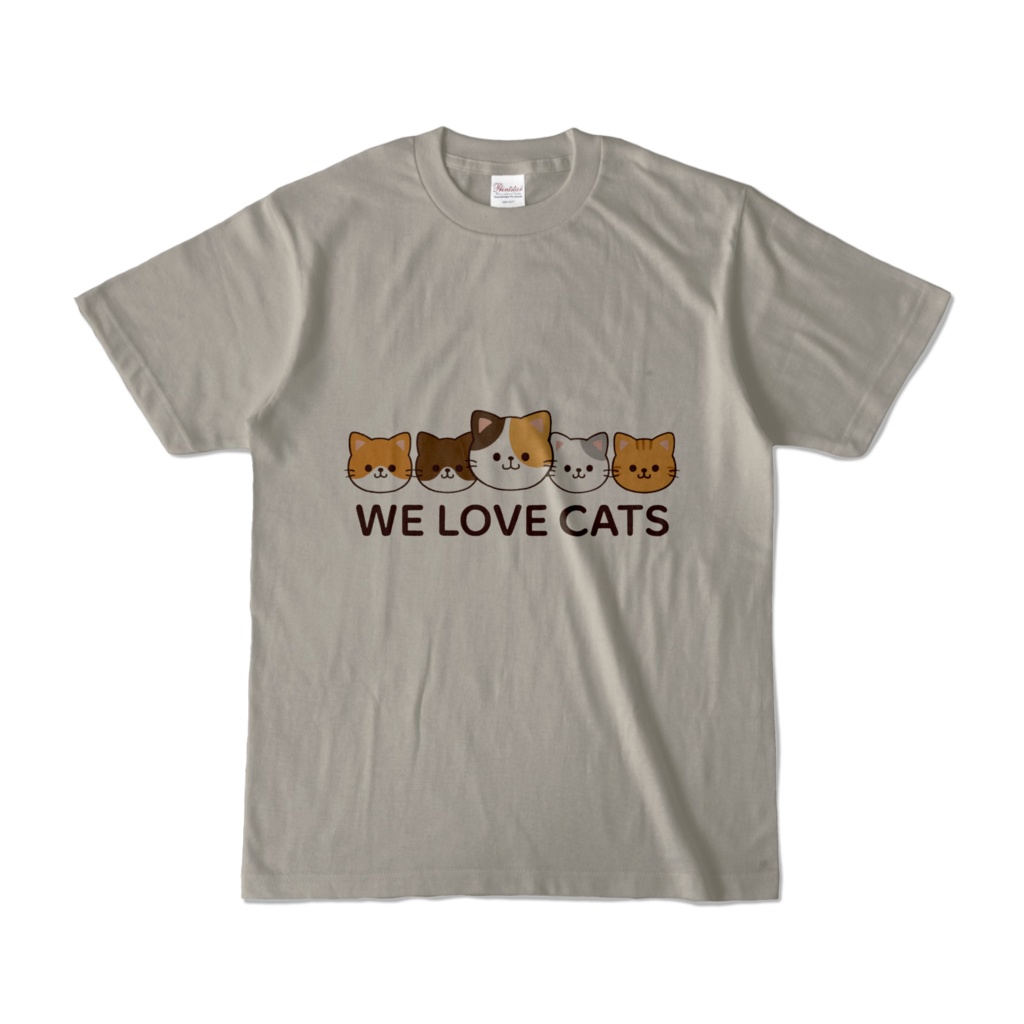 We Love Cats – かわいいネコ Tシャツ