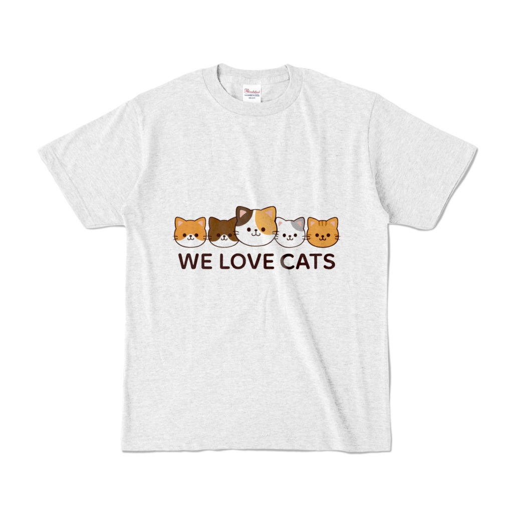 We Love Cats – かわいいネコ Tシャツ