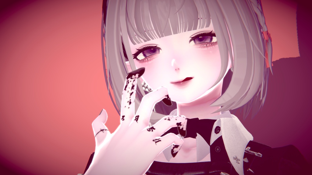 【森羅・水瀬対応】梵字・指先タトゥー