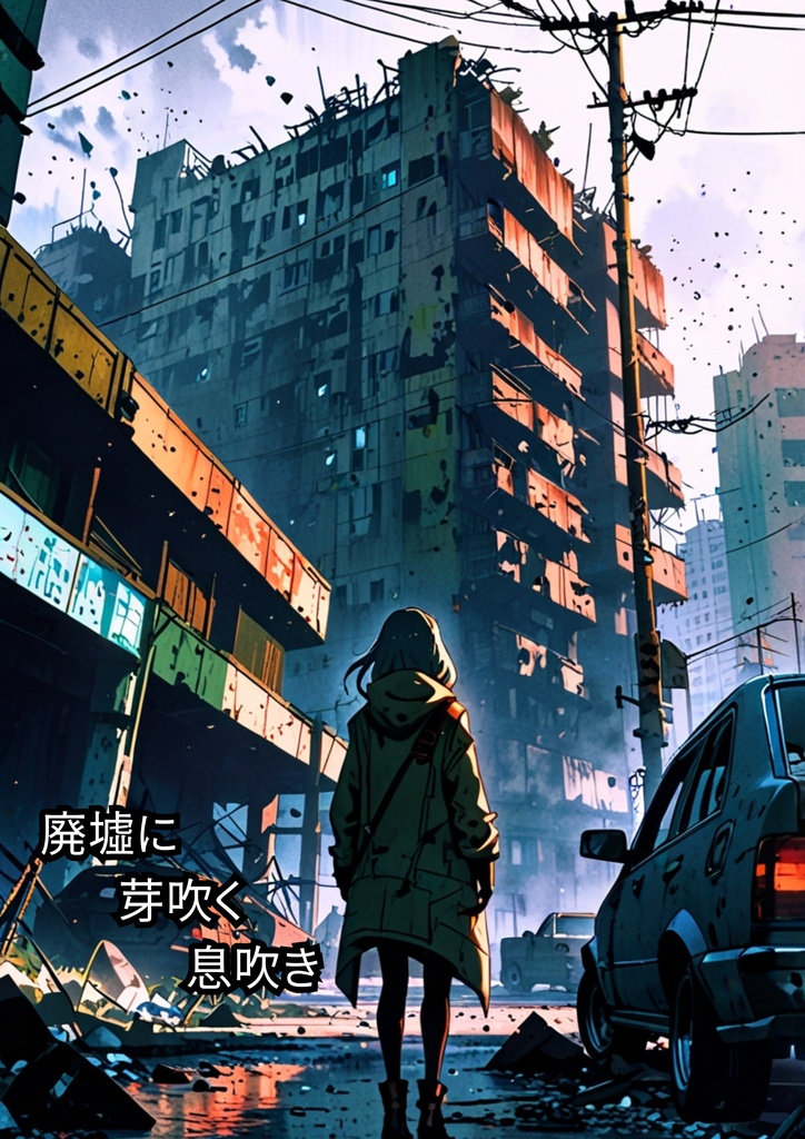 『廃墟に芽吹く息吹き』詩とビジュアルで描く再生の物語