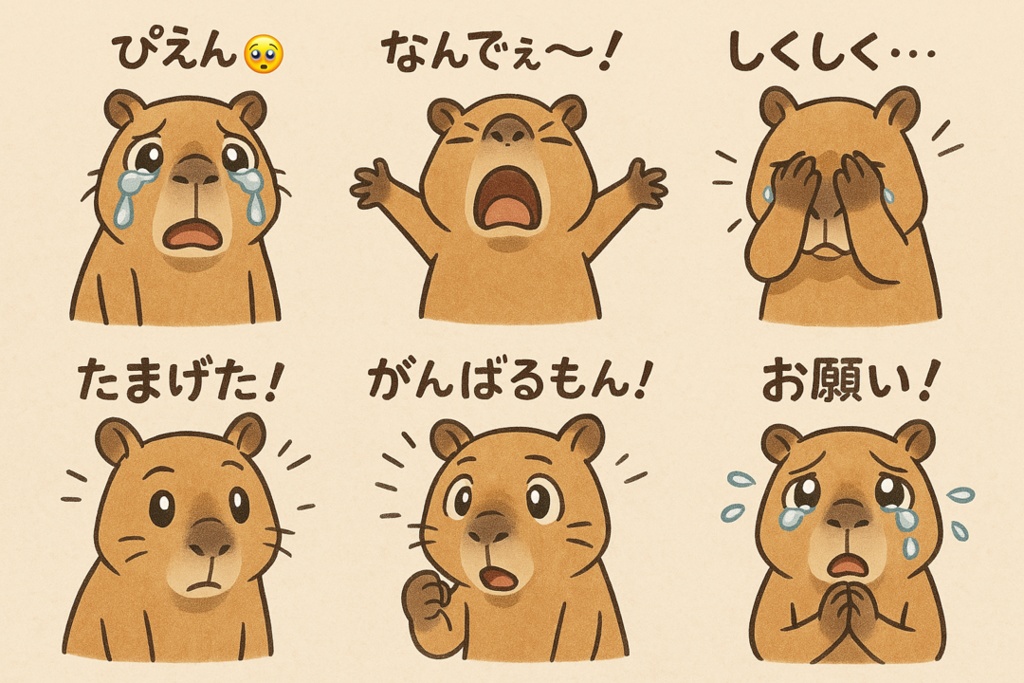 おもしろい！かわいい！キュートスタンプがいっぱい Ｎo.3