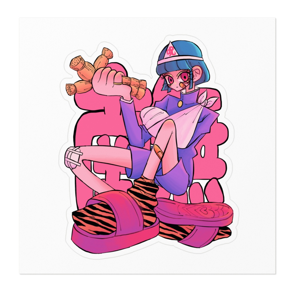 南無ステッカー