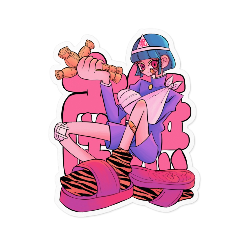 南無ステッカー