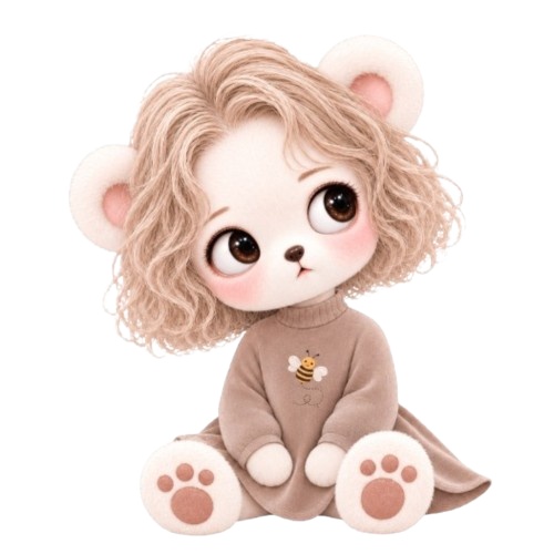 きらきら3Dピンク|デジタルコラージュ素材セット|miel by hucci