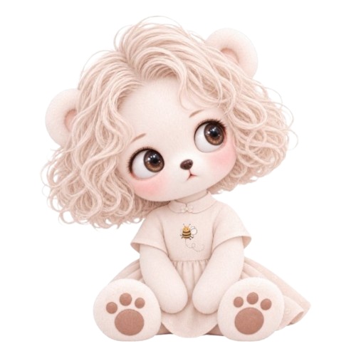きらきら3Dピンク|デジタルコラージュ素材セット|miel by hucci