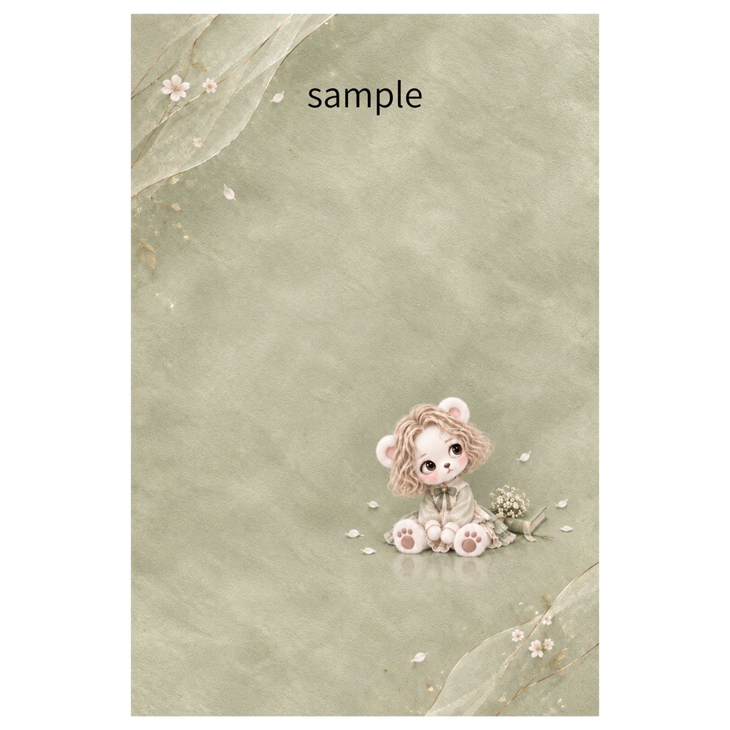 Miel くすみカラーの大人かわいいスマホ壁紙 3枚セット|高画質・デジタル壁紙