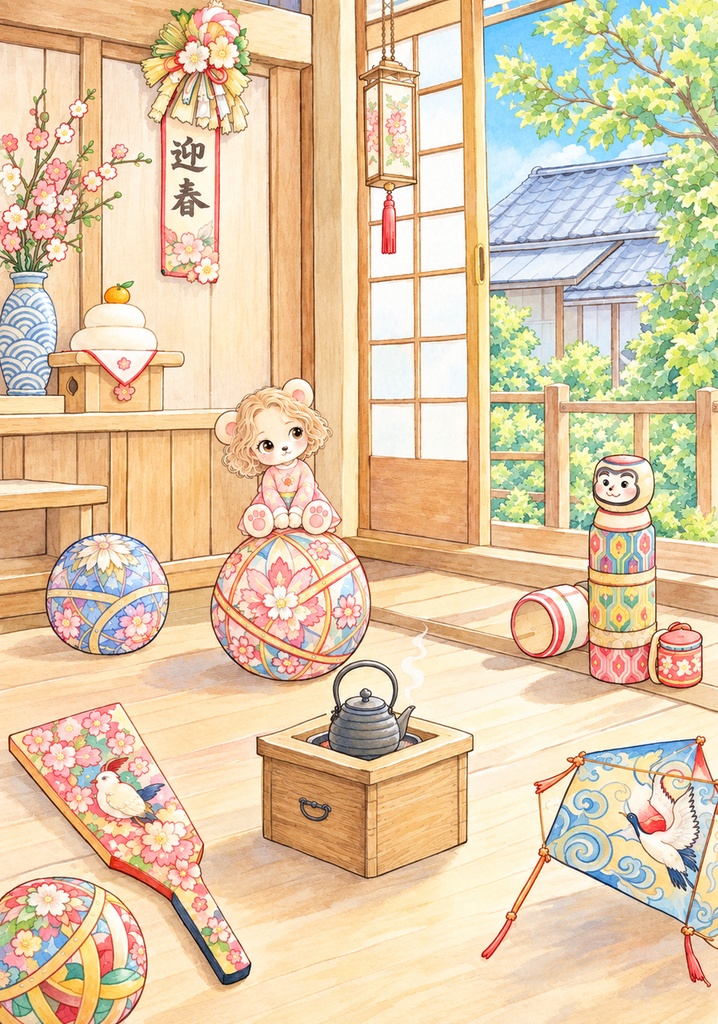ミエルの大人ぬりえ|日本の風景と暮らし|A4高解像度・ぬりえ6枚+カラーリング例12枚