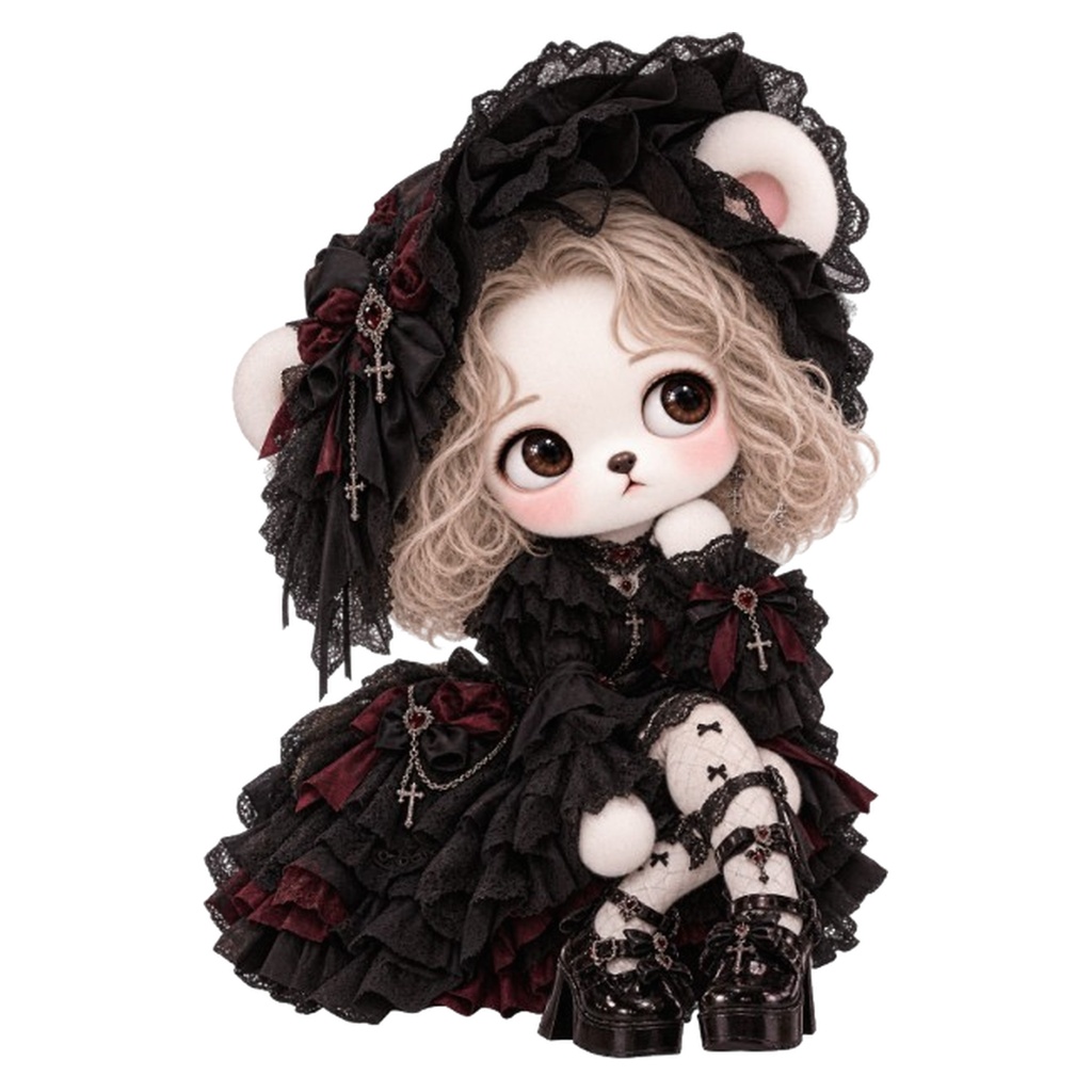 Miel Gothic Lolita Collection|ゴシックロリータ PNG素材21アイテム