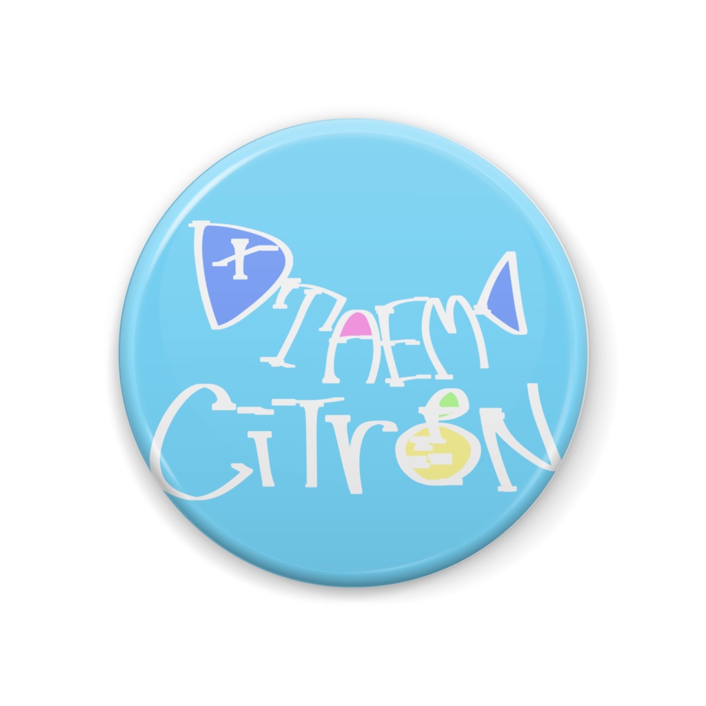 柚子組バッジ(カラフルポップ)