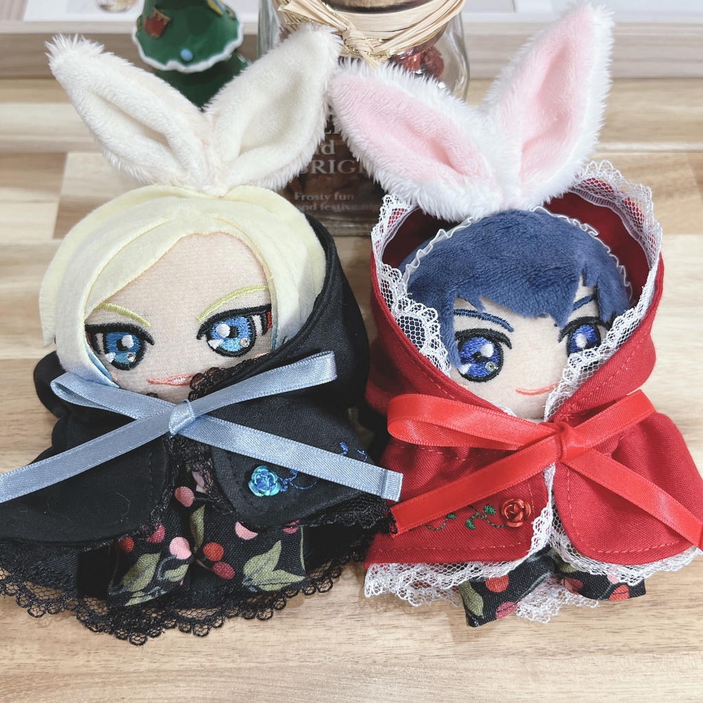 【12.15出品※要商品説明確認】赤ずきん・黒ずきんくんと狼くんたち