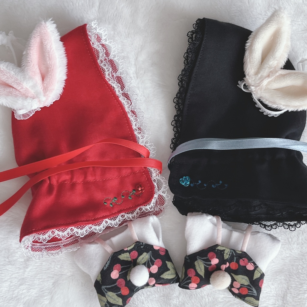 【12.15出品※要商品説明確認】赤ずきん・黒ずきんくんと狼くんたち