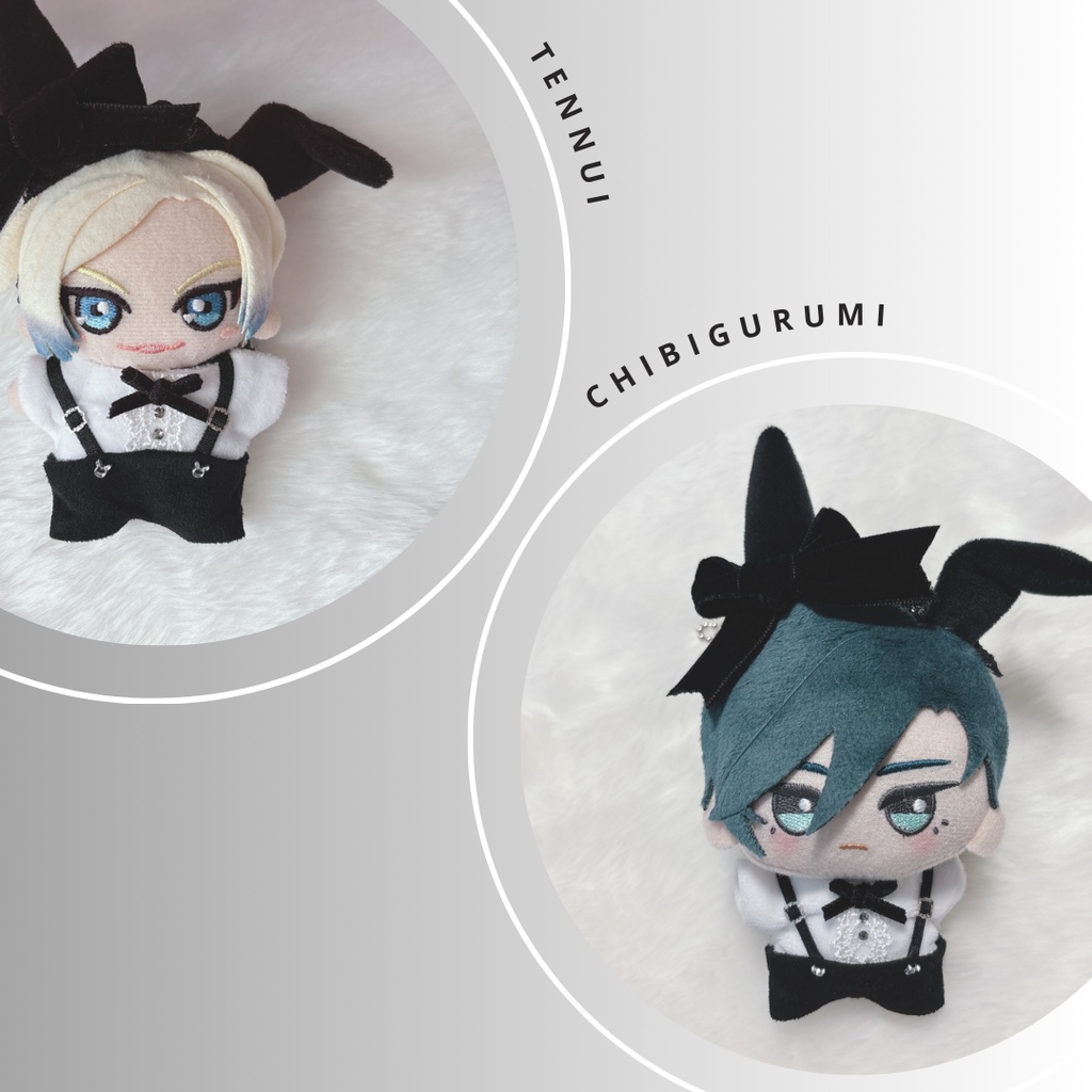 バーニーボーイ風 セットアップ 片耳折れ