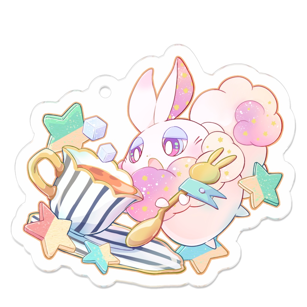 アクリルキーホルダー：ピスタＡ