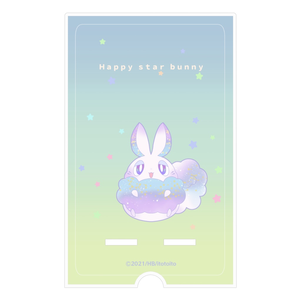 アクリルスマホスタンド:ピスタB