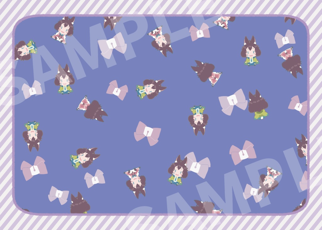 ふかふかブランケット:itoちゃん〔パステルポップ〕