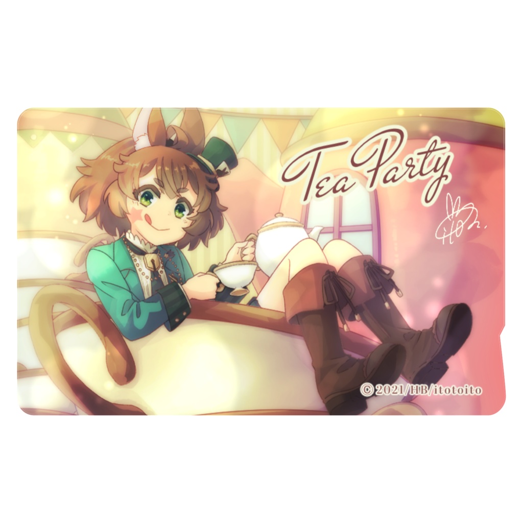 ICカードステッカー〔Tea Time〕