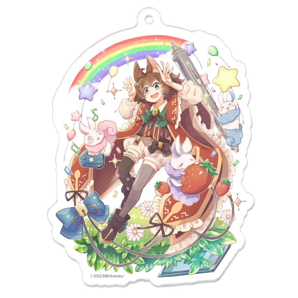 -2nd Anniversary-アクリルキーホルダー