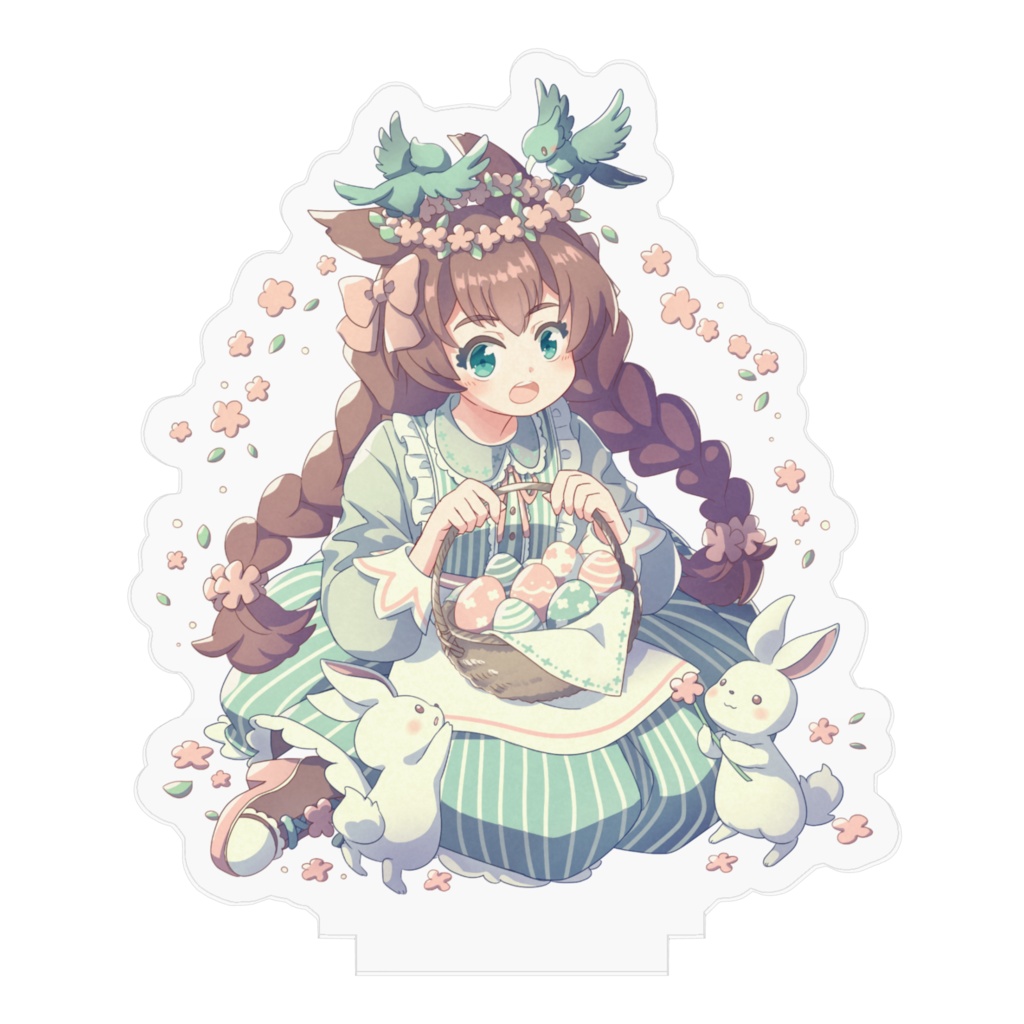 イースターアクリルスタンド
