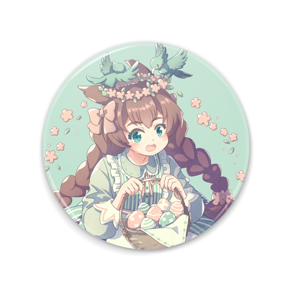 イースター缶ミラー