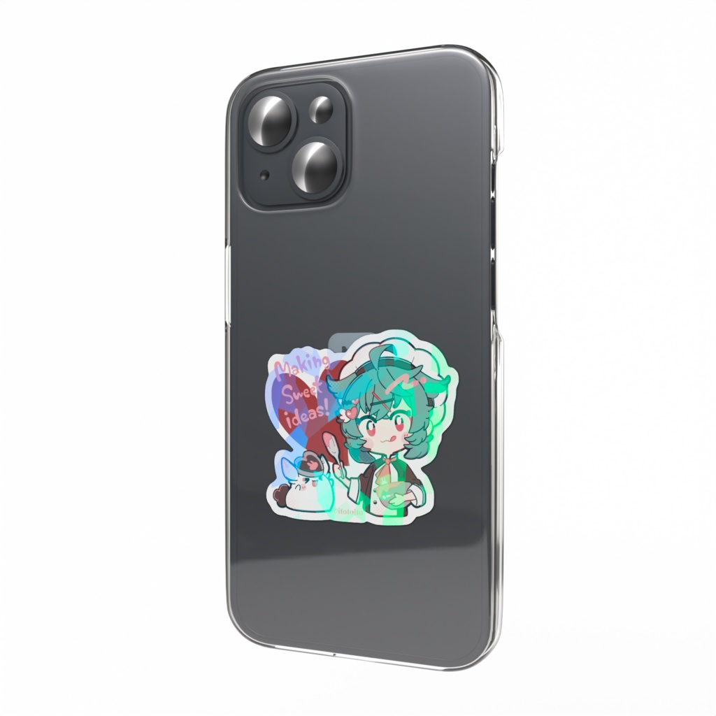 バレンタイン ホログラムスマホステッカー【2026】