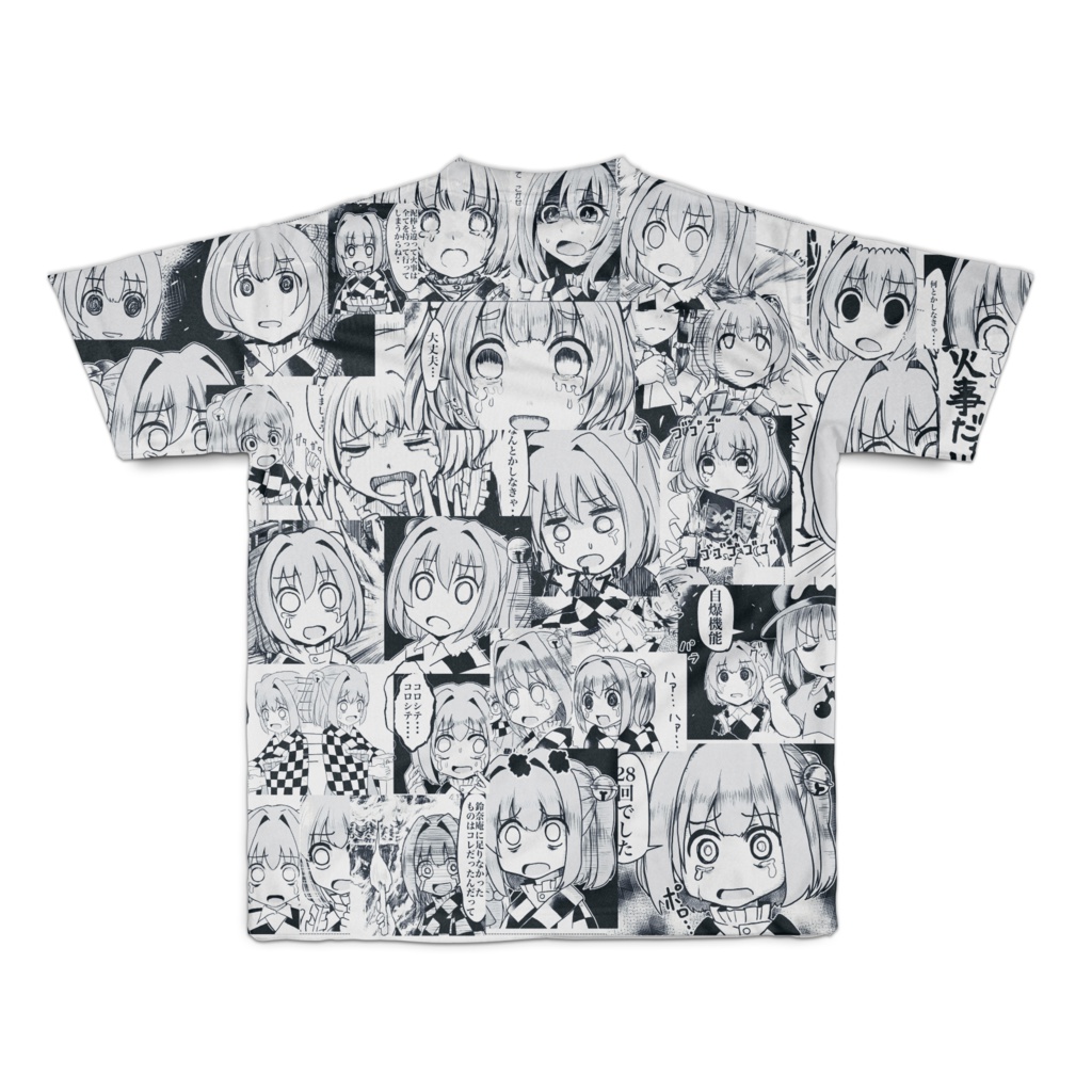 小鈴泣き顔Tシャツ2