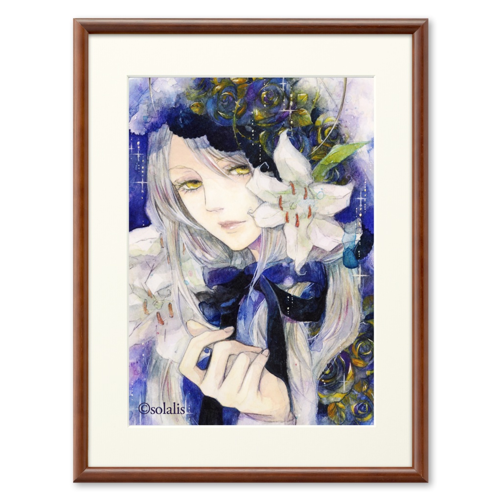 複製画「トーデストリープの肖像」