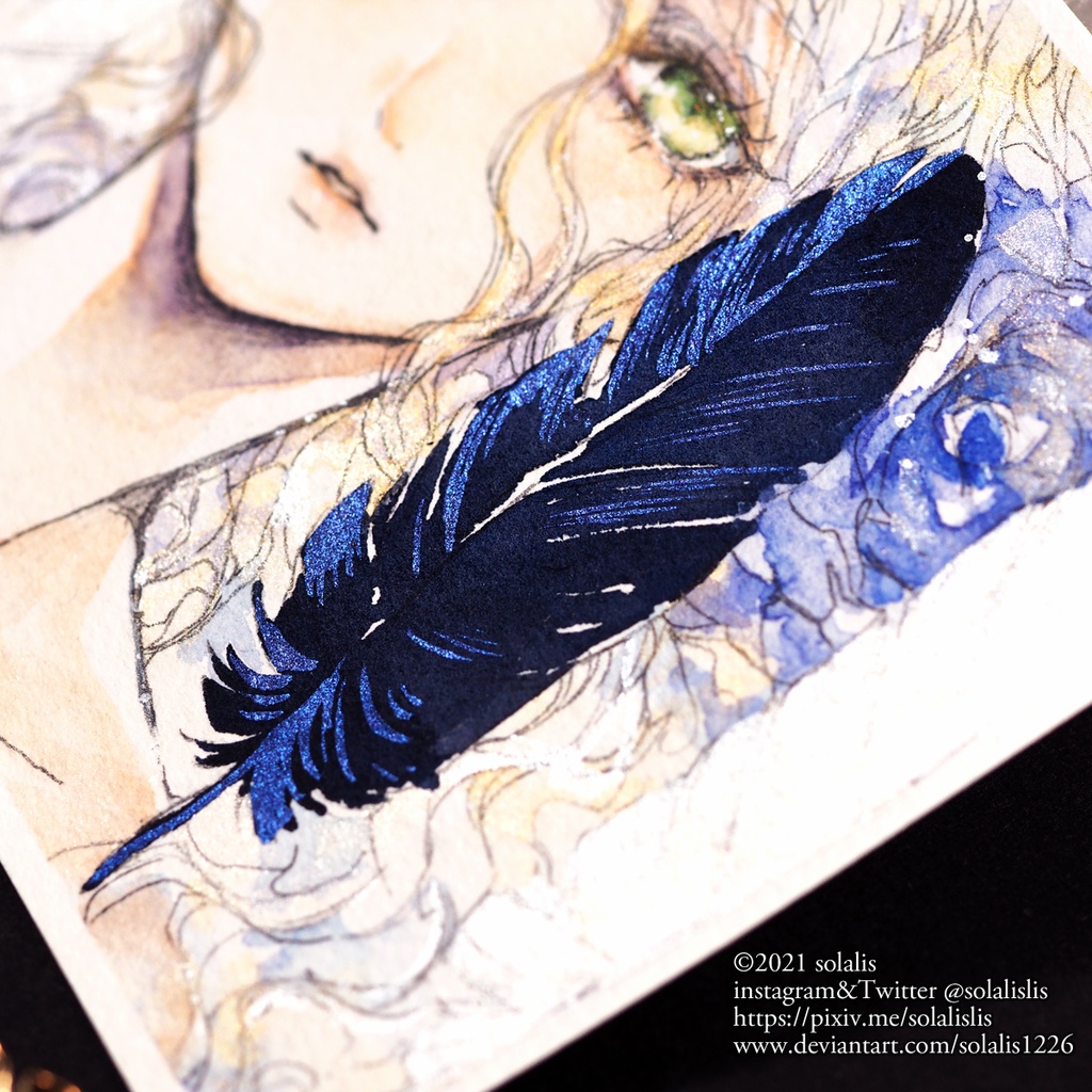 (sold out)水彩原画 1点物