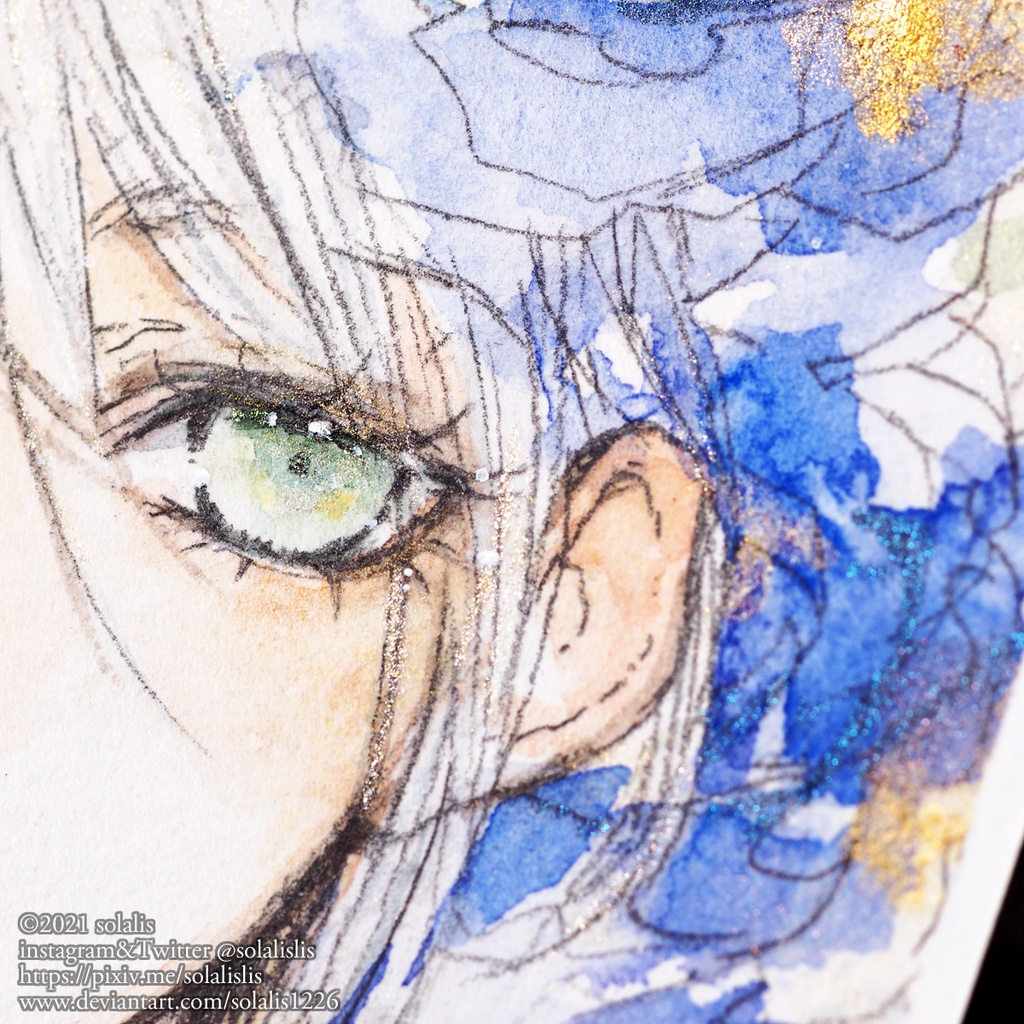 (sold out)水彩原画 1点物