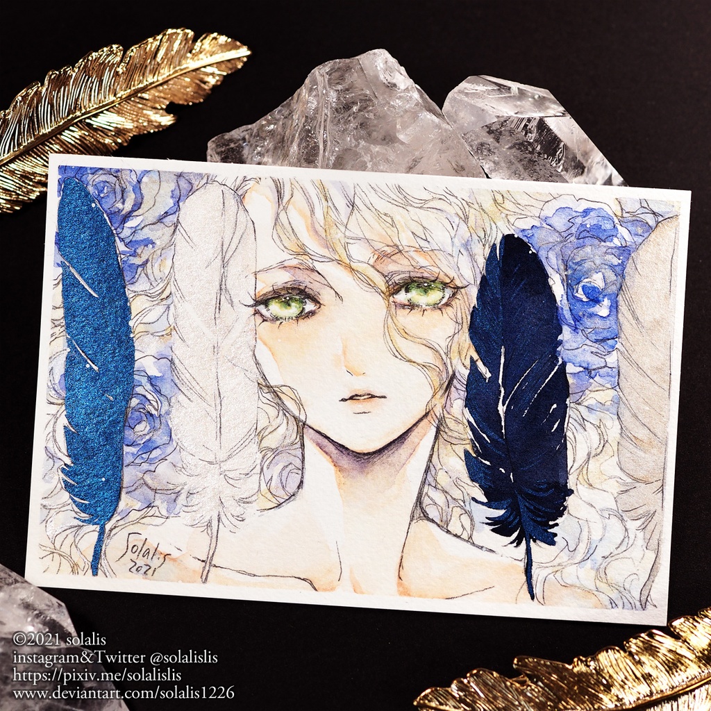 (sold out)水彩原画 1点物