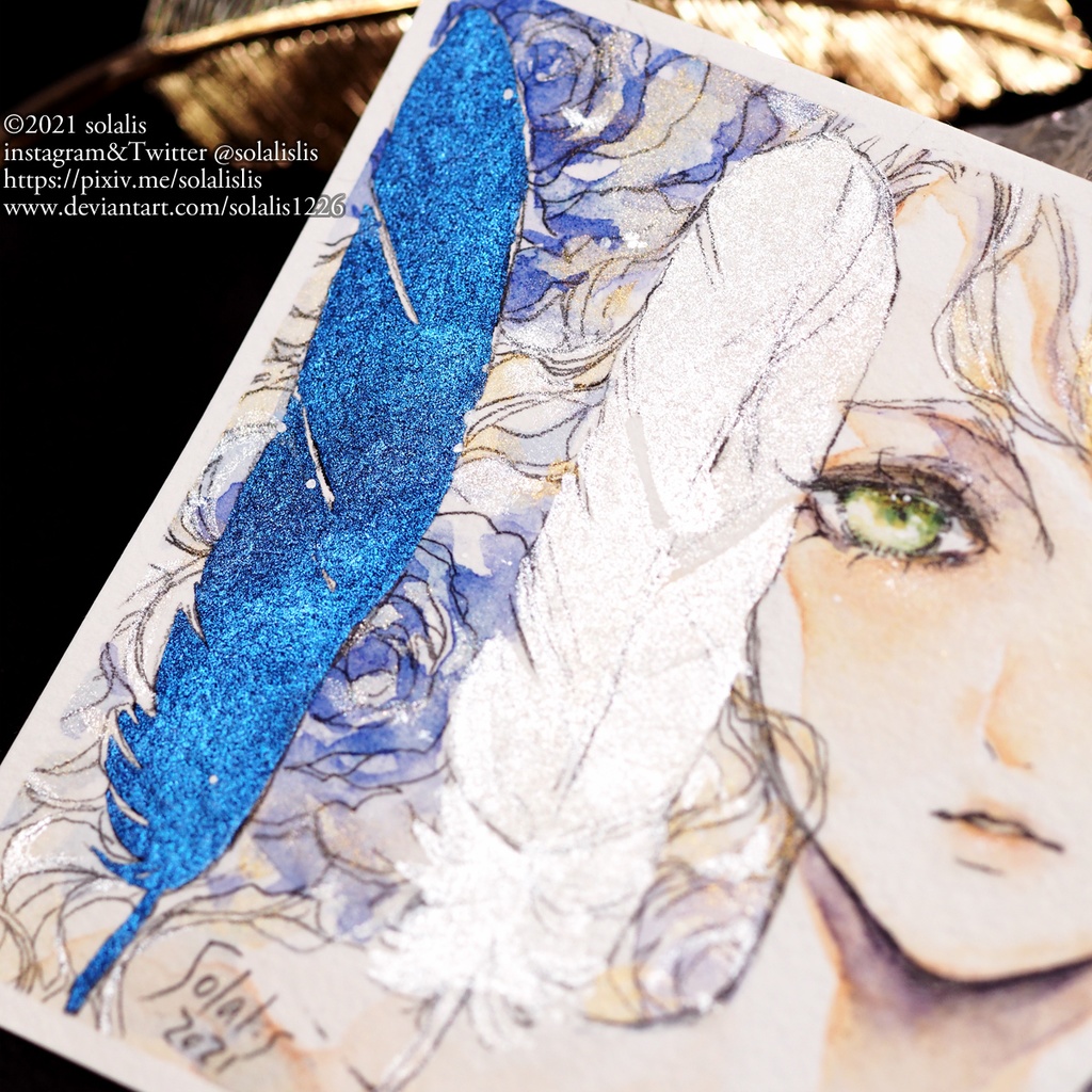 (sold out)水彩原画 1点物