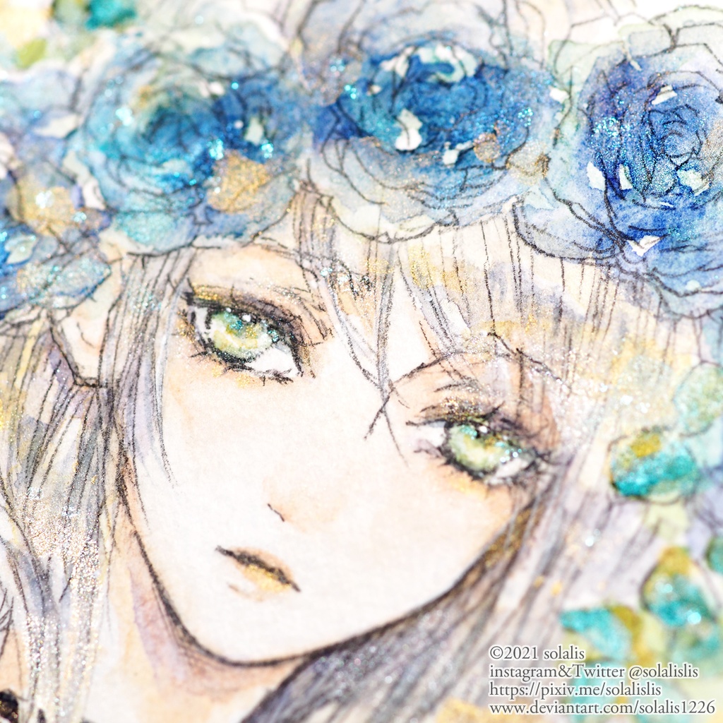 (sold out)水彩原画 1点物