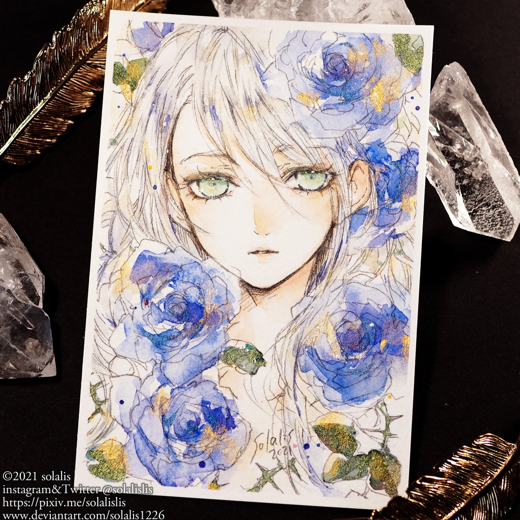 (sold out)水彩原画 1点物