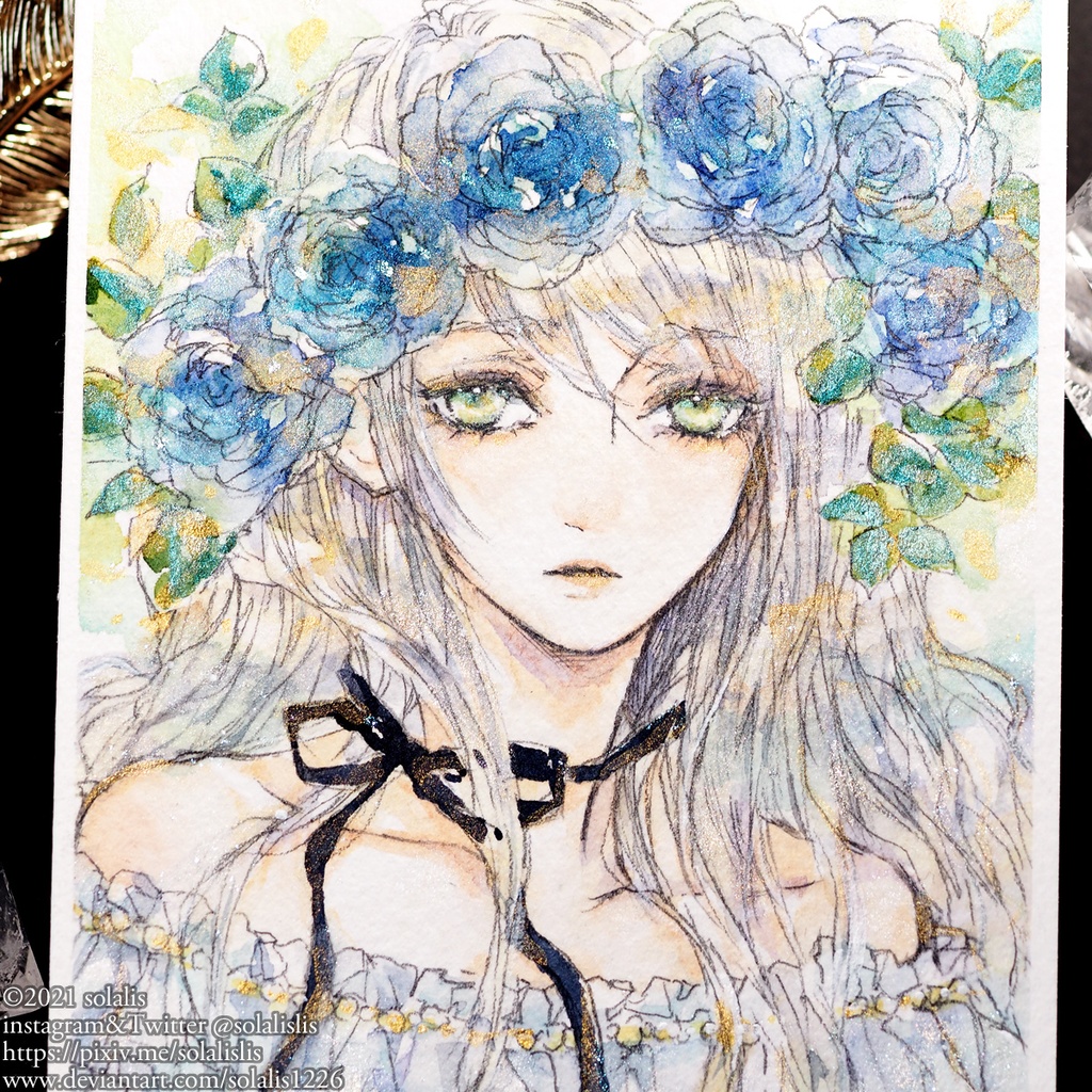(sold out)水彩原画 1点物