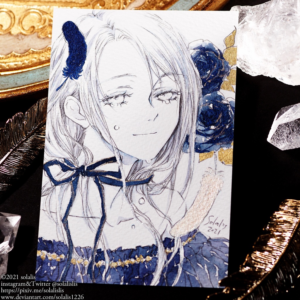 (sold out)ドローイング原画 1点物