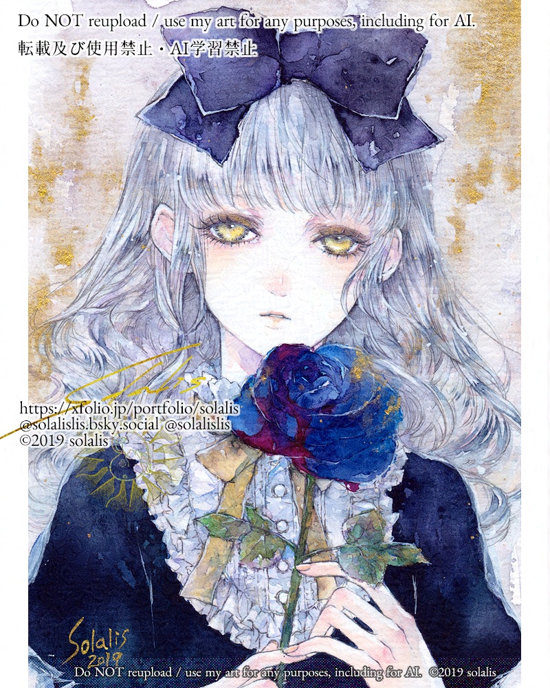 (Sold out)原画「私がアリスだった頃、」