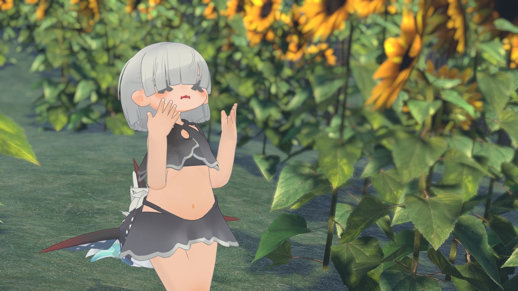 【ネヴィアタン専用】ボディーテクスチャ 肌色/褐色+おまけ(青肌)セット