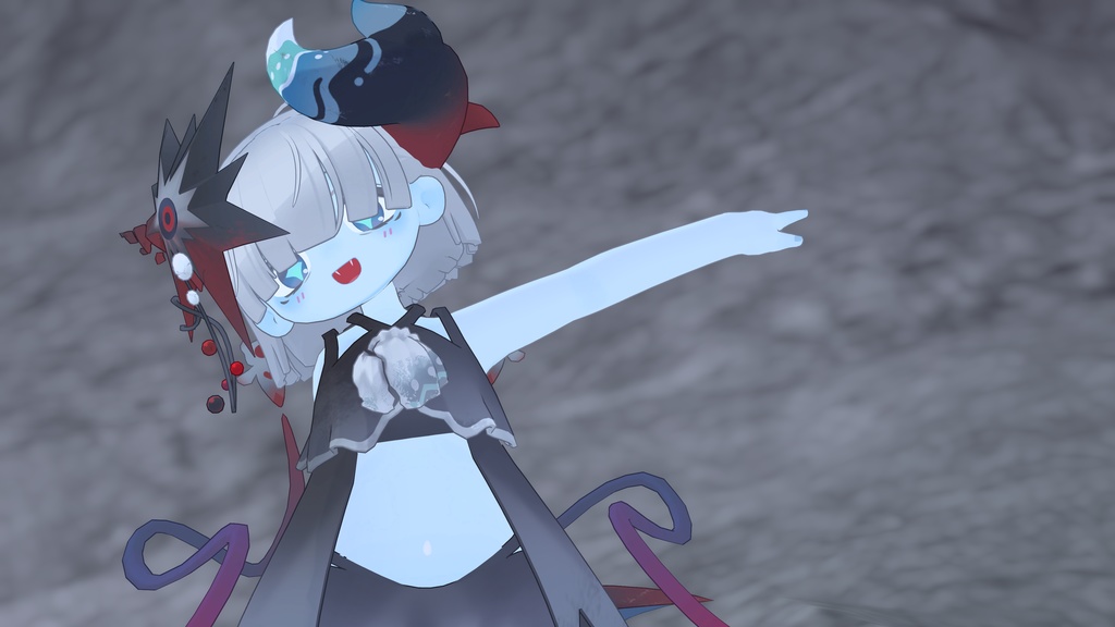 【ネヴィアタン専用】ボディーテクスチャ 肌色/褐色+おまけ(青肌)セット