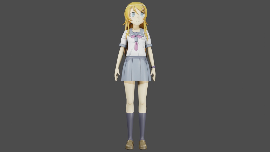 KOUSAKA KIRINO - VRCHAT AVATAR - CHANGEABLE CLOTHES