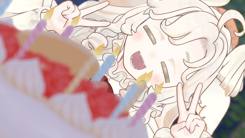 【サバラム専用】リップシンク対応ギザ歯