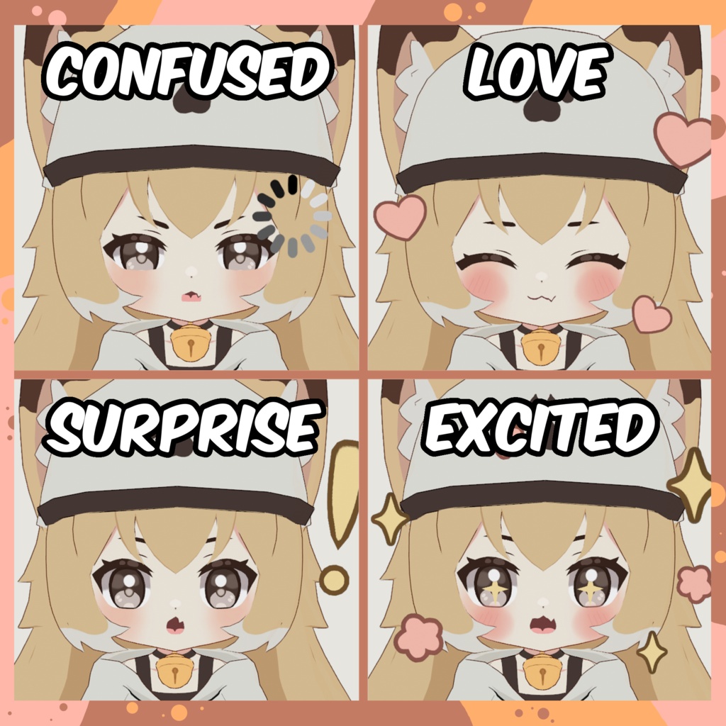 Suna 🦊🐾 | Blep35 Studio【オリジナルVRMモデル / VTuber・配信向け】