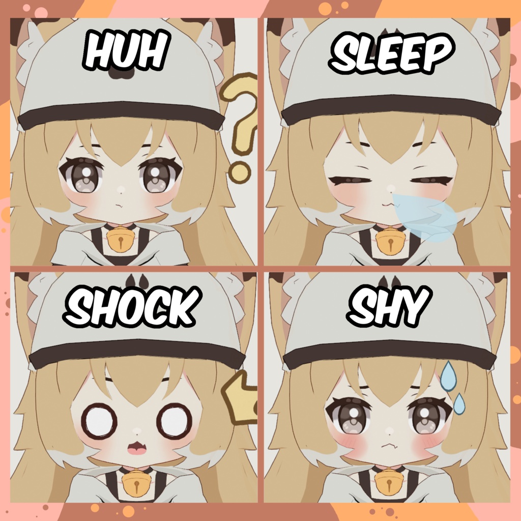 Suna 🦊🐾 | Blep35 Studio【オリジナルVRMモデル / VTuber・配信向け】