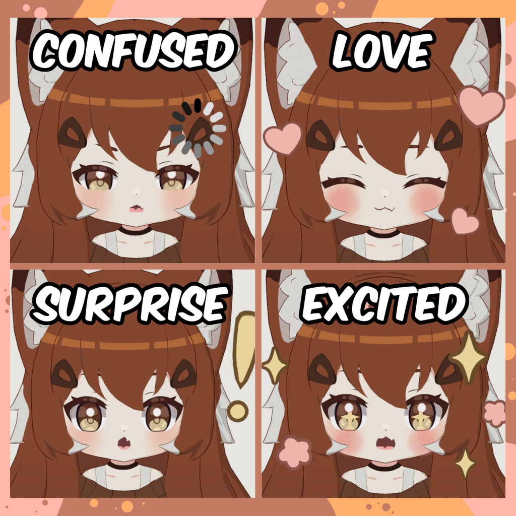 Lilly 🦊🍂 | Blep35 Studio【オリジナルVRMモデル / VTuber・配信向け】