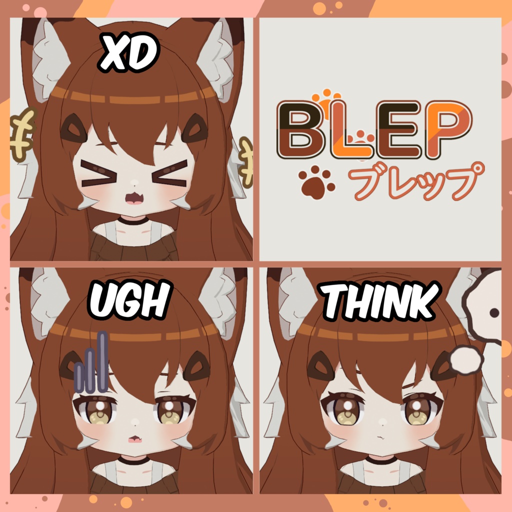 Lilly 🦊🍂 | Blep35 Studio【オリジナルVRMモデル / VTuber・配信向け】