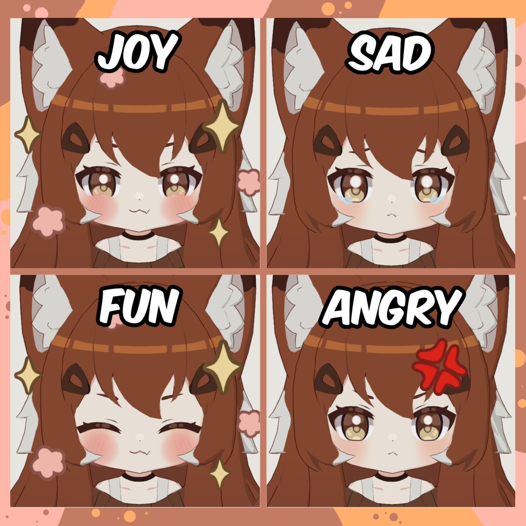 Lilly 🦊🍂 | Blep35 Studio【オリジナルVRMモデル / VTuber・配信向け】