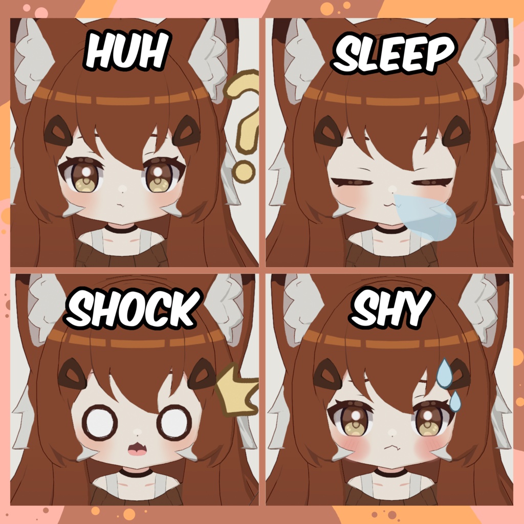 Lilly 🦊🍂 | Blep35 Studio【オリジナルVRMモデル / VTuber・配信向け】