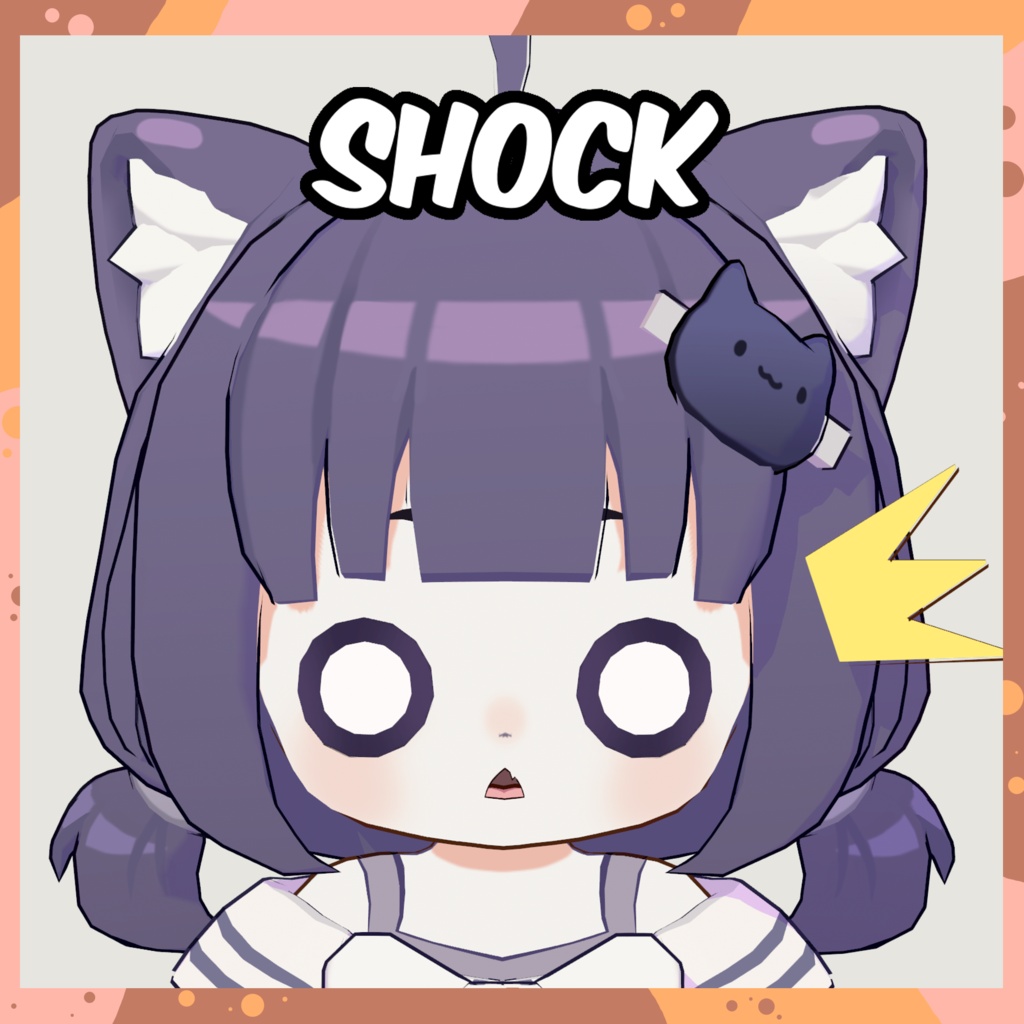 Mimi 🐱💜 | Blep35 Studio【オリジナルVRMモデル / VTuber・配信向け】