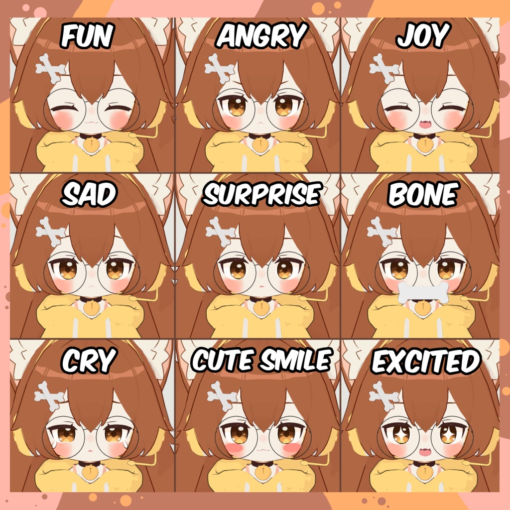 Hikari 🦊☀️ | Blep35 Studio【オリジナルVRMモデル / VTuber・配信向け】 - Blep35 - 2/4
