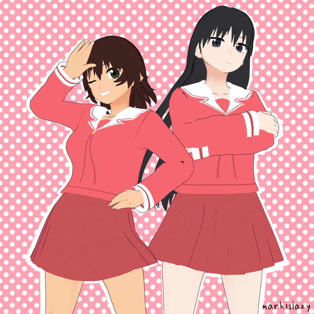あずまんが大王 制服 Azumanga Daioh Uniform for VRoid 
