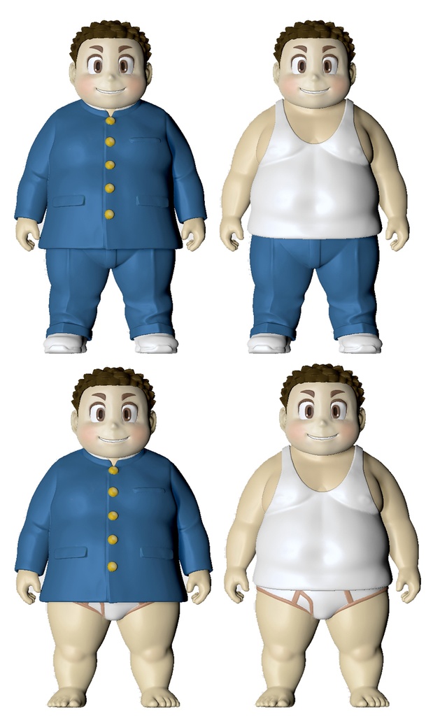 まるぽちゃ男子シリーズ Aセット