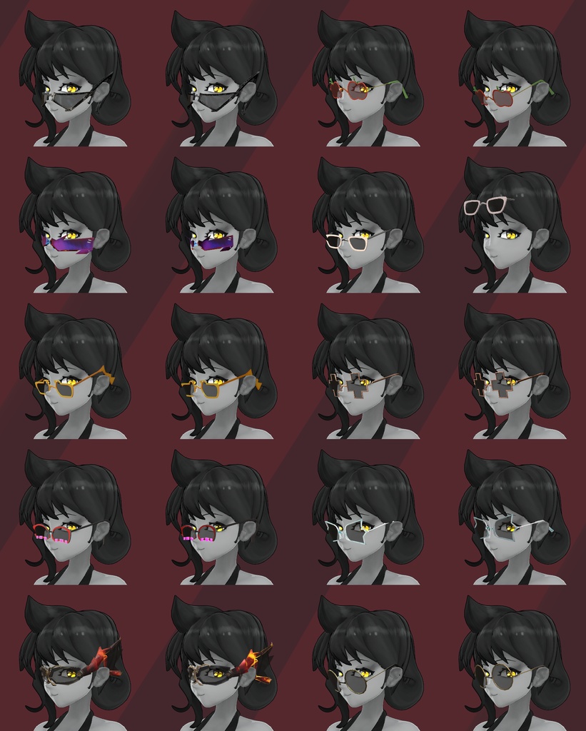 Glass Pack 01 // メガネパック